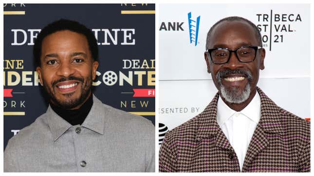 André Holland, left; Don Cheadle