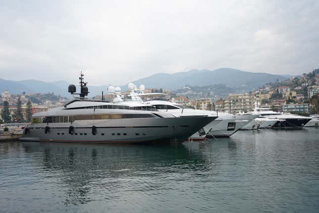 Image for article titled These Are The Seized Yachts Of Russian Oligarchs