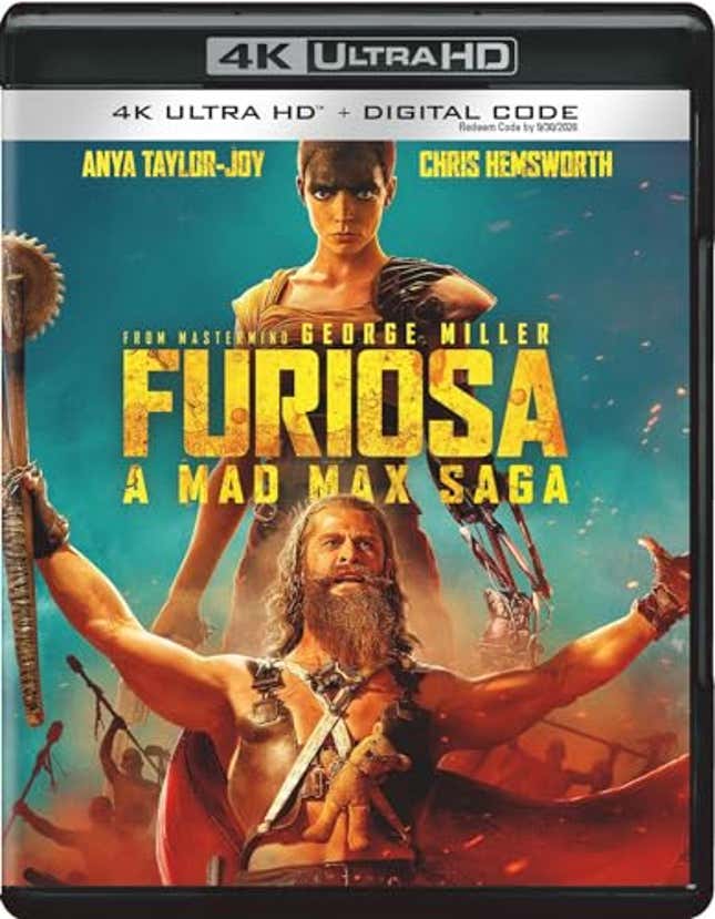 Image for article titled Furiosa: A Mad Max Saga (4K Ultra HD + Digital), Now 40% Off