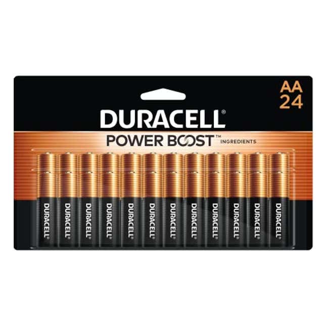 Image for article titled Duracell Coppertop AA Batteries with Power Boost Ingredients, Now 12% Off