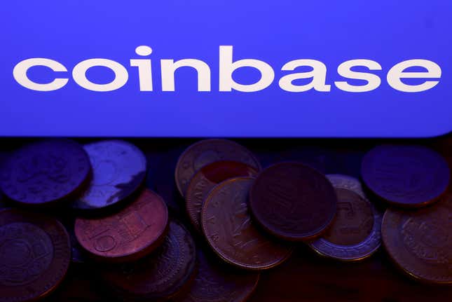 Image for article titled Congrats, you own crypto now: Coinbase joins the S&P 500