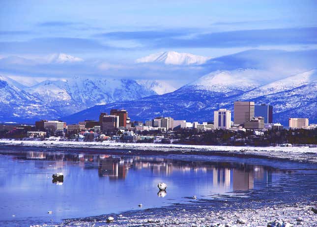 Downtown Anchorage, Alaska