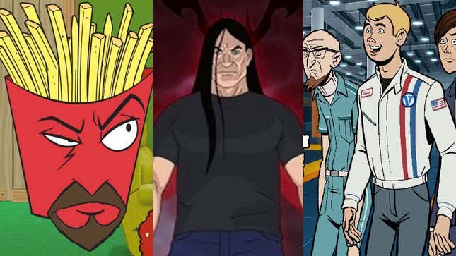 Characters from Aqua Teen Hunger Force, Metalocalypse, and The Venture Bros. will soon be seen again in a trio of Adult Swim movies.