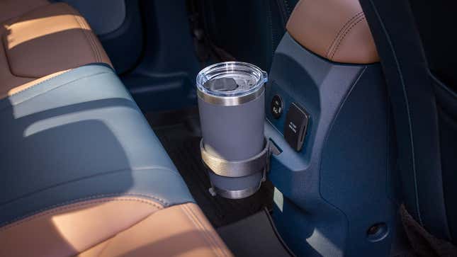 Image for article titled This Nifty Little Idea Is The Maverick's Coolest Interior Utility Feature