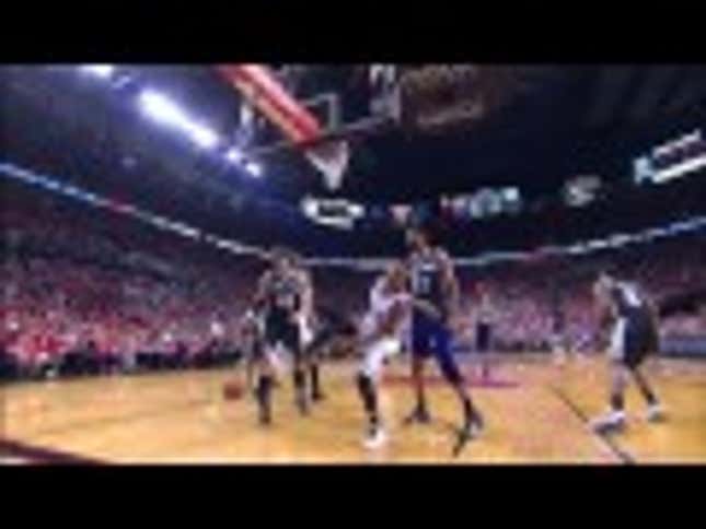 Damian Lillard Going To The Rim Makes No Damn Sense