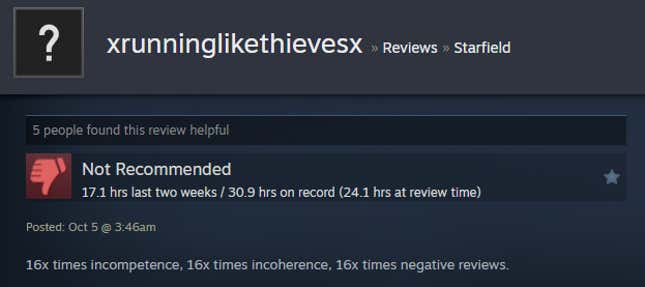 Image for article titled Starfield: Shattered Space, As Told By Steam Reviews