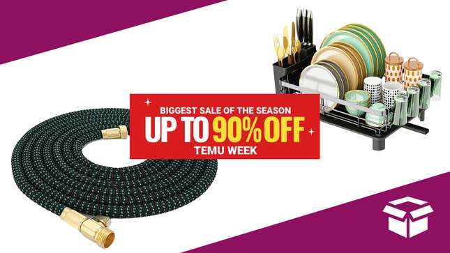 Save Up to 90% Off During Temu Week