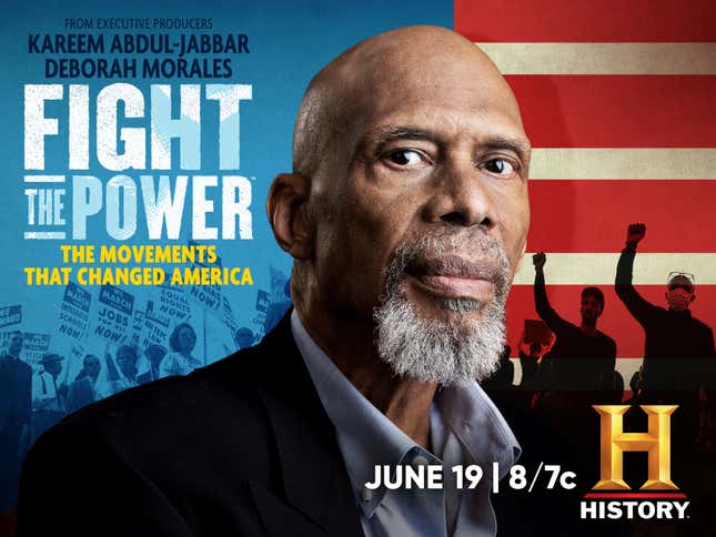 Image for article titled With Fight the Power, Kareem Abdul-Jabbar Chronicles America&#39;s History of Social Justice