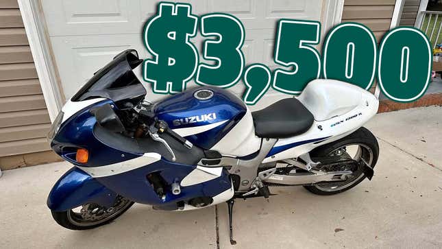 Image for article titled How Cheap Is Too Cheap For A Suzuki Hayabusa?