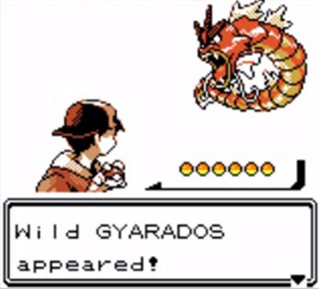 Meu gyarados shiny do pokemon fire red