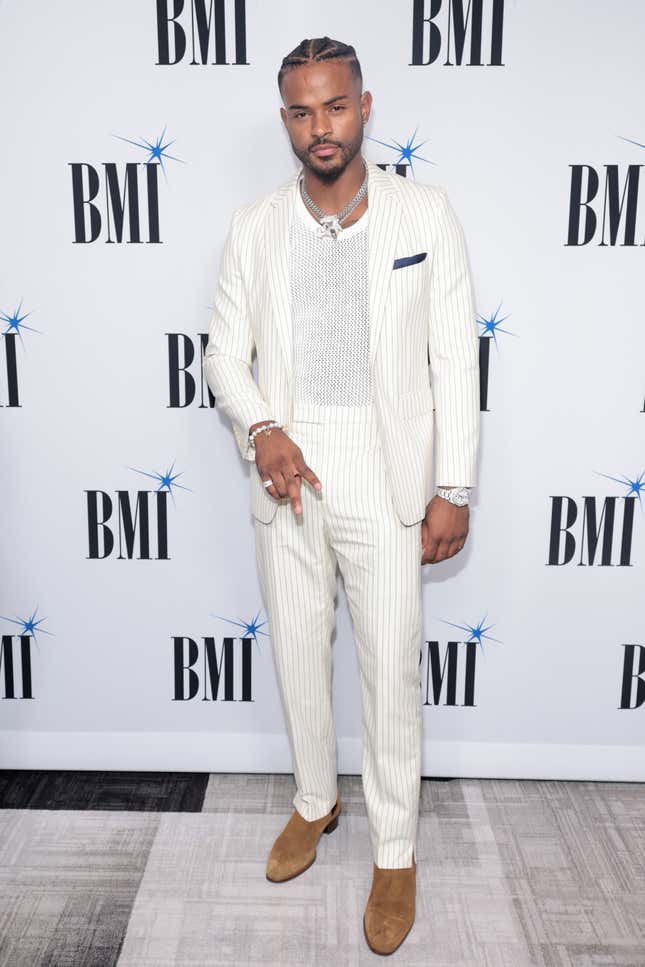 LOS ANGELES, CALIFORNIA - SEPTEMBER 05: Trevor Jackson attends the 2024 BMI R&amp;B/Hip-Hop Awards at Fairmont Century Plaza on September 05, 2024 in Los Angeles, California.