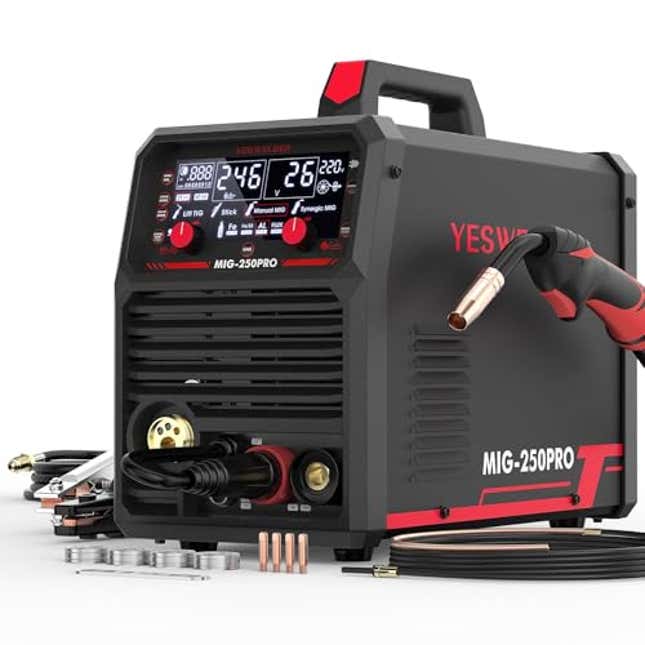 Image for article titled YESWELDER MIG-250 PRO Aluminum MIG Welder, Now 14% Off