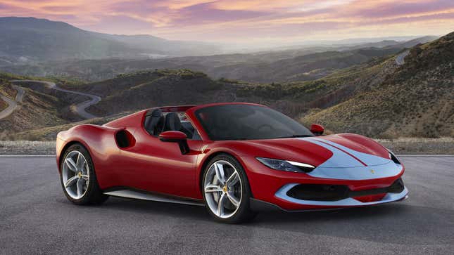 Image for article titled Ferrari Isn’t Backtracking On Its EV Ambitions, Will Launch First Electric Supercar This Year