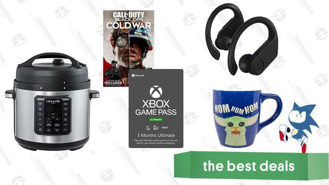 Image for article titled Tuesday&#39;s Best Deals: Call of Duty: Black Ops - Cold War, Xbox Game Pass Ultimate, Treblab X3 Pro Wireless Earbuds, Crock-Pot Express 6-Quart Multi-Cooker, Hot Topic Summer Sale, and More