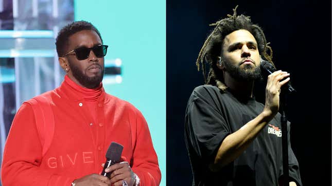 Image for article titled Did Diddy Threaten J. Cole With This Shockingly Violent Act in 2013?