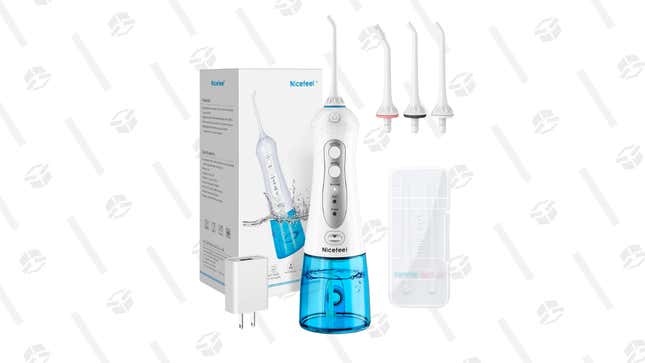 Nicefeel Water Flosser | $25 | Amazon | Clip Coupon