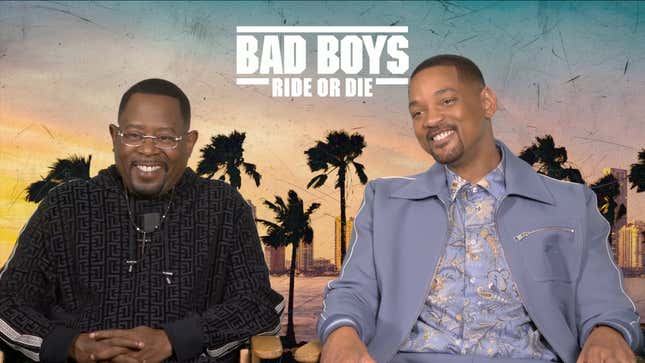 Martin Lawrence, left; Will Smith.