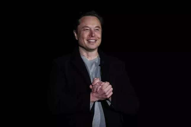 Tesla CEO Elon Musk.