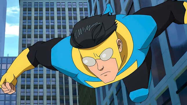 Invincible in season two of the titular animated series.