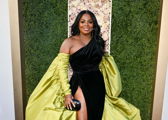 Janelle James at the 81st Golden Globe Awards held at the Beverly Hilton Hotel on January 7, 2024 in Beverly Hills, California.