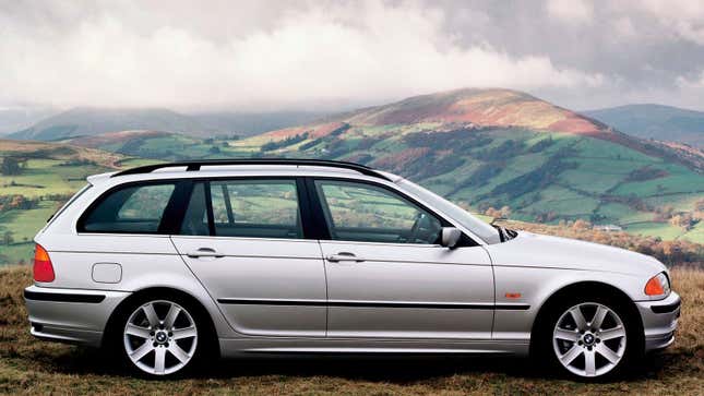 A photo of a BMW 3 Series wagon. 