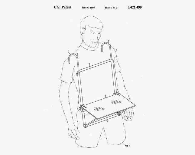 Image for article titled The most bizarre drawings in actual patents