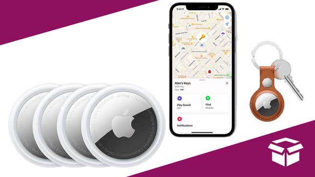 A 4-pack of Apple AirTags Are 12% Off