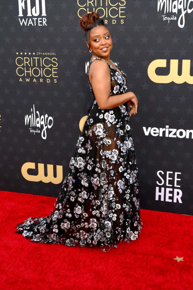 Image for article titled 2024 Critics Choice Awards: Black Celebs’ Best Red Carpet Looks