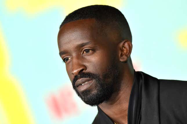 Elijah Kelley attends the Los Angeles Premiere of “The Harder They Fall” on October 13, 2021 in Los Angeles, California.