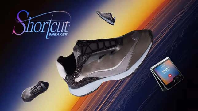 screenshot of the shortcut sneaker