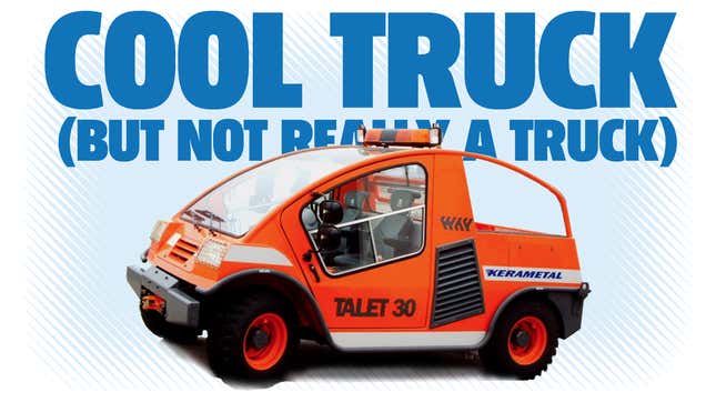 Image for article titled The Coolest Truck I&#39;ve Seen In A Long Time Isn&#39;t Even Really A Truck