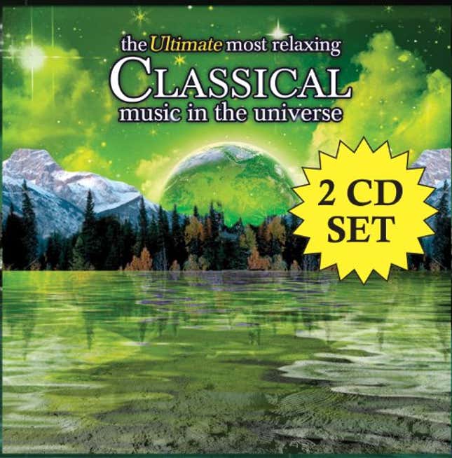 Image for article titled The Ultimate Most Relaxing Classical Music In The Universe[2 CD], Now 10% Off