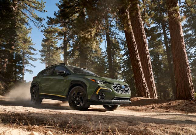 Image for article titled 2024 Subaru Crosstrek Starts At $24,995, But You Can't Get a Stick-Shift Anymore