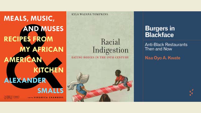 Meals, Music, and Muses: Recipes From My African American Kitchen, Racial Indigestion, Burgers in Blackface