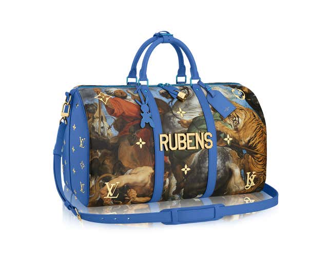 Louis Vuitton and Jeff Koons teamed up to make classic art
