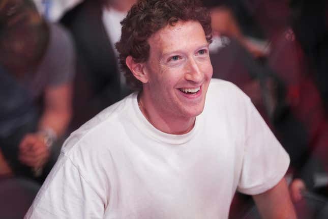 Meta CEO Mark Zuckerberg. 