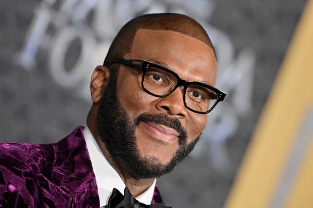 Tyler Perry attends Marvel Studios’ “Black Panther 2: Wakanda Forever” Premiere at Dolby Theatre on October 26, 2022 in Hollywood, California.