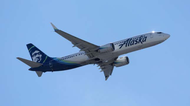 Un avion d’Alaska Airlines