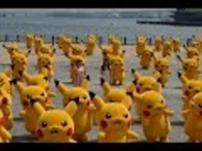 A Flock Of Pikachu Is What Heaven Looks Like