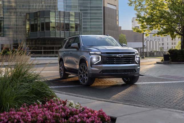 Image for article titled 2025 Chevrolet Tahoe And Suburban Deliver A New Look With Available 24-Inch Wheels