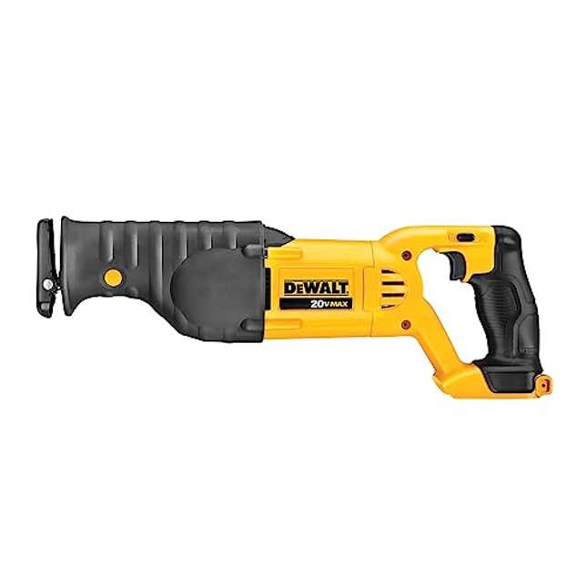 Image for article titled Harness Power and Precision with the DEWALT 20V MAX Reciprocating Saw, 38% Off