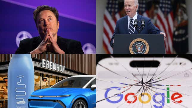 Image for article titled Google on the hot seat, Intel's brutal year, and Elon Musk vs. Kamala Harris on space: Tech news roundup