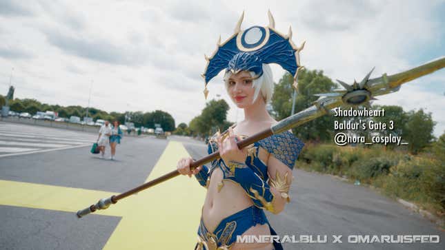 A cosplayer at Japan Expo Paris 2024