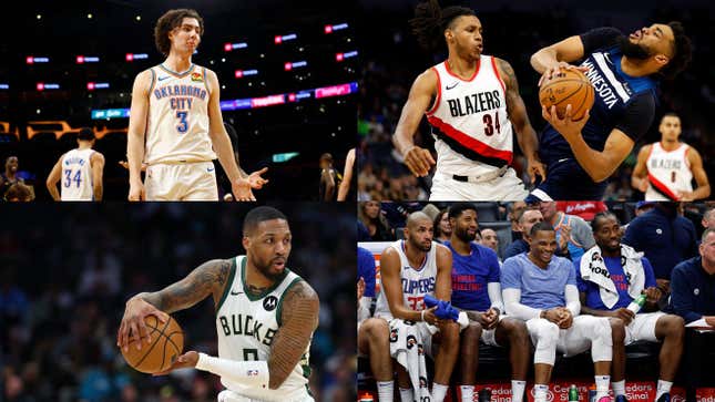 Image for article titled Latest problem with Josh Giddey; Dame Lillard finally steps up; Dalton Knecht and Reed Sheppard on verge of history