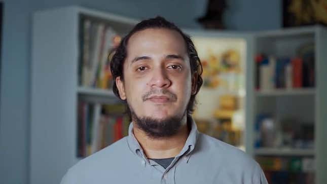 A screenshot from a December 2021 Indie World Showcase depicting Coffee Talk creator Mohammad Fahmi, whose presenting his next game Afterlove EP with Indonesian studio Pikselnesia.