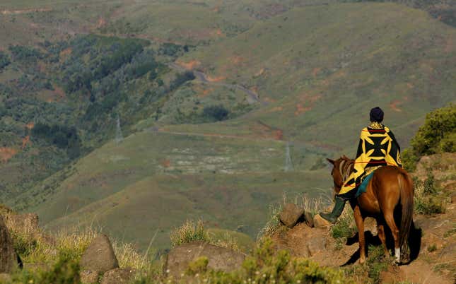 Louis Vuitton's latest Basotho Blanket Inspired Range