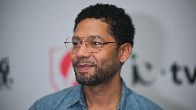 Jussie Smollett attends 2022 Atlanta Black Pride Weekend Film Festival- “B-Boy Blues” screening on September 3, 2022 in Atlanta, Georgia.