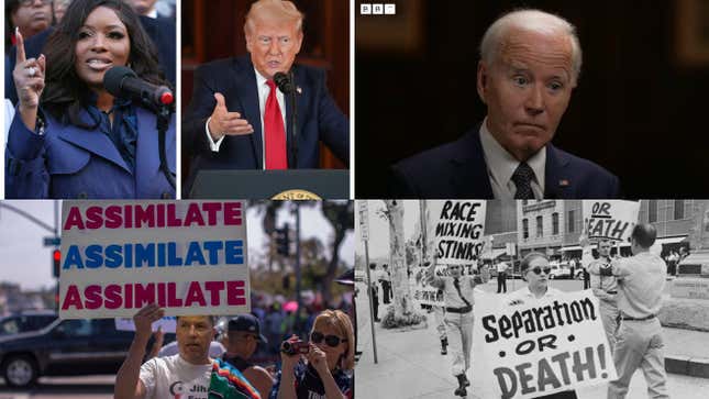 Image for article titled Trump and Jasmine Crockett Spar on Socials, Biden Reads Trump for Filth, Candace Owens Calls out T.I. For Fakery, Why Atlanta Hasn't Had a White Mayor in 50 Years and Other Political News
