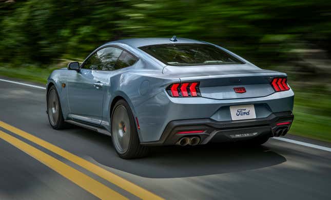 2025 Ford 60th Anniversary Brittany Blue Mustang GT