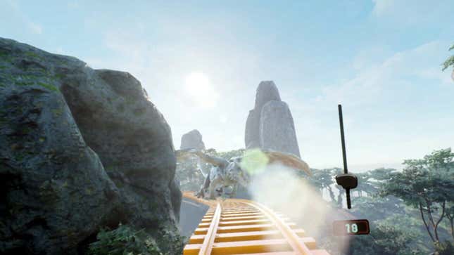 Immersive Jurassic World Roller Coaster VR Screenshots and Videos - Kotaku